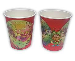 Паперові стаканчики KOZA Style Лепрекон 250мл 10шт/уп