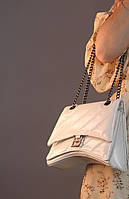 Balenciaga Crush white 25x18x12 женские сумочки и клатчи высокое качество