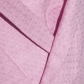 Вафельный халат Luxyart Кимоно размер (54-56) XL 100% хлопок розовый (LS-864) kr - фото 4 - id-p1870201236