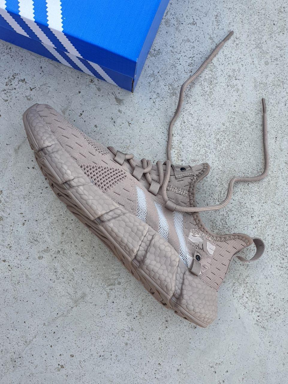 Кросівки чоловічі бежеві Adidas Beige (12542), фото 1