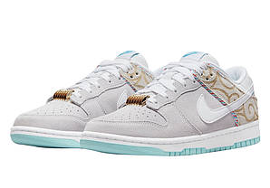 Жіночі кросівки Nike SB Dunk Low Barber Shop Grey