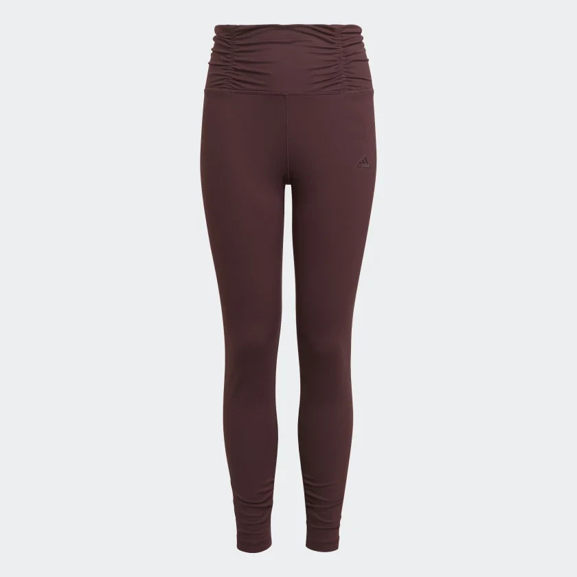 Лосины для девочек Adidas AEROREADY YOGA 7/8 HM4432 ростом 128 см/ 7-8 лет; 164 см/13-14 лет/XS, фото 1