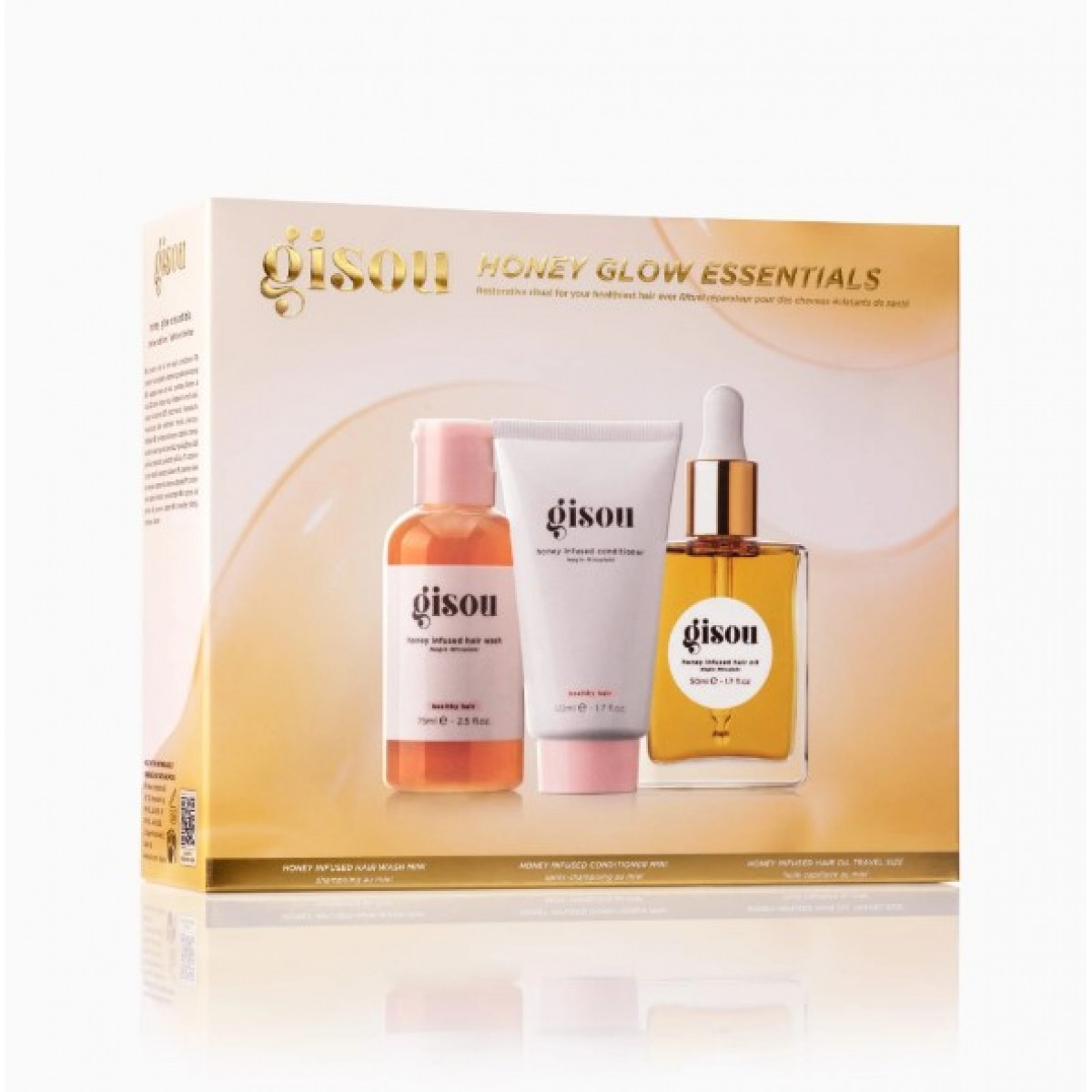 Набір для волосся Gisou Nourishing Honey Glow Essentials Set