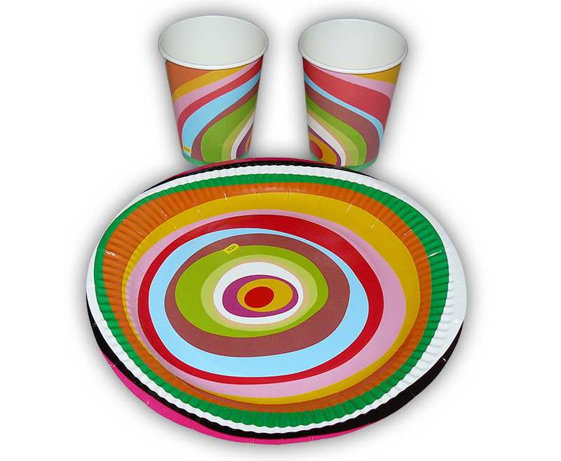 Набор посуды KOZA-Style "Веселый" маленький (100 предметов) - фото 1 - id-p1529671485