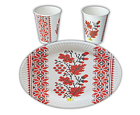 Набір посуду KOZA Style Вишиванка великий (100 предметів)