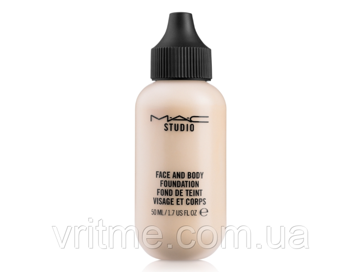 Тональна основа для обличчя та тіла MAC Studio Face and Body Foundation 50 мл. NC40