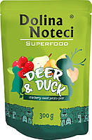 Dolina Noteci Superfood с олениной и уткой, 300 гр