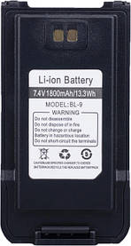 Акумулятор для Baofeng UV-9R 1800 mAh (BL-9)