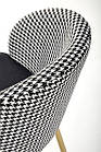 Барний стілець H-113 Halmar чорний/білий, фото 7