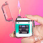 Запальничка 2 дуги + ліхтарик у подарунковому пакованні US-678, фото 2