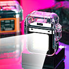 Запальничка 2 дуги + ліхтарик у подарунковому пакованні US-678, фото 3