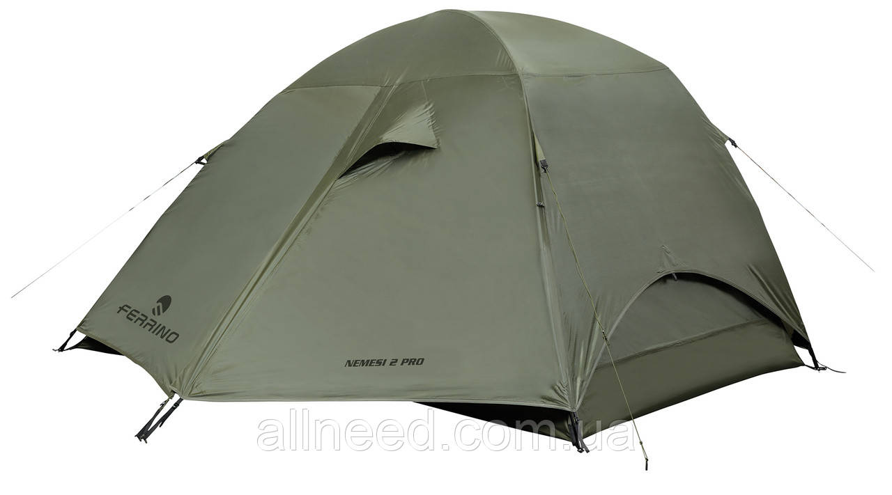 Намет двомісний Ferrino Італія Nemesi 2 Pro Olive Green (91212MOOFR)