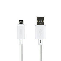 Кабель для зарядки передачи данных Hoco X88 Gratified USB на Micro-USB 2.4A 1 m White