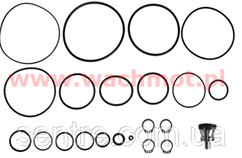Р/к гальмівного крана AC596 AC597 AC598 5010260940 AC599 07661510200 WACH-MOT WT/MSK.58.5