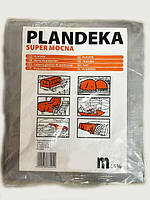тент поліпропіленовий сірий 160г/м2