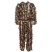 Камуфляжный костюм "Листья", 3 предмета, коричневый