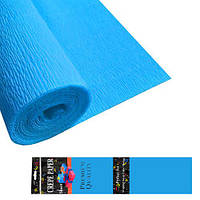 Креп-бумага синий Stenson ST02322 50*200см 25 г/м2