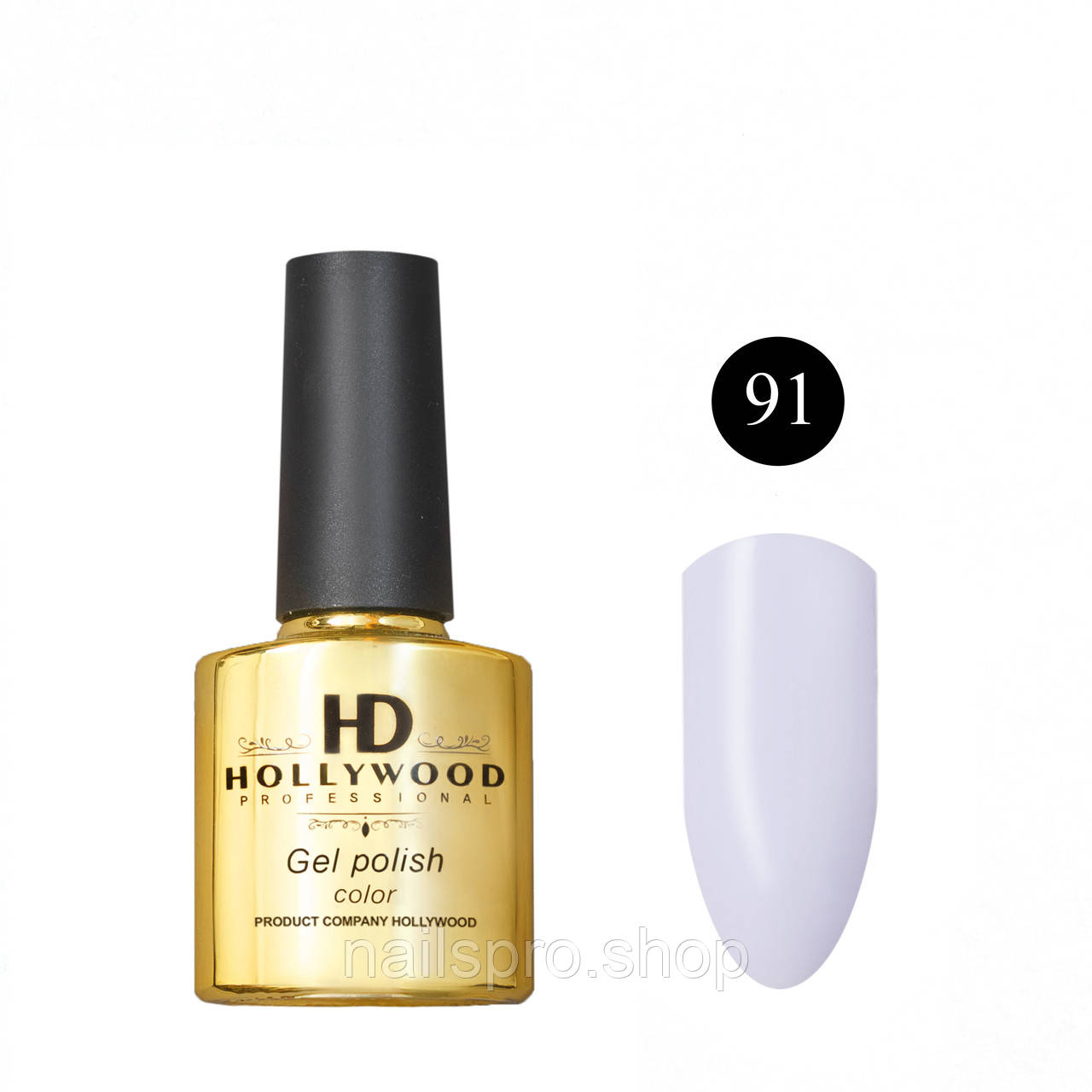 Гель лак HD Hollywod № 91, 8 ml.