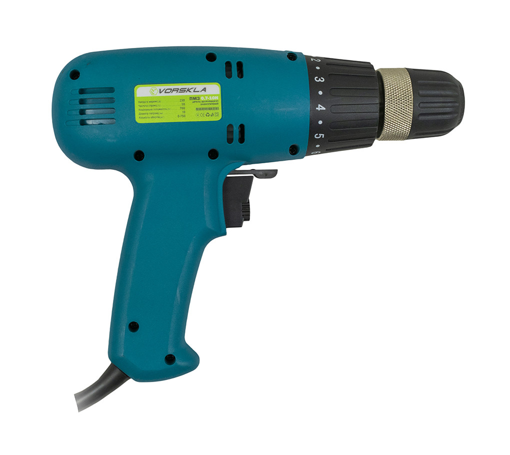 Шуруповерт мережевий VORSKLA ПМЗ 0,7-10Н, фото 1