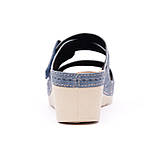 Шльопанці жіночі Tellus 27-11BE Джинс, фото 4