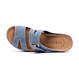 Шльопанці жіночі Tellus 27-11BE Джинс, фото 9