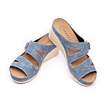 Шльопанці жіночі Tellus 27-11BE Джинс, фото 2