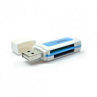 Универсальный Картридер 4в1 USB 2.0 для Планшета Ноутбука ПК Кард Ридер
