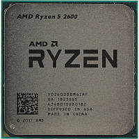 Процессор AMD Ryzen 5 2600 3.5-3.9 GHz AM4, 65W