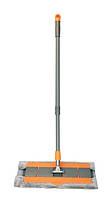 Швабра для пола с телескопической ручкой (микрофибра) KOR-0147