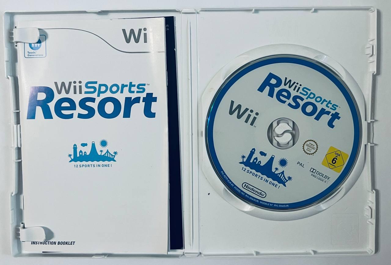 Wii Sports Resort, Б/У, английская версия - диск Nintendo Wii - фото 2 - id-p1870337827