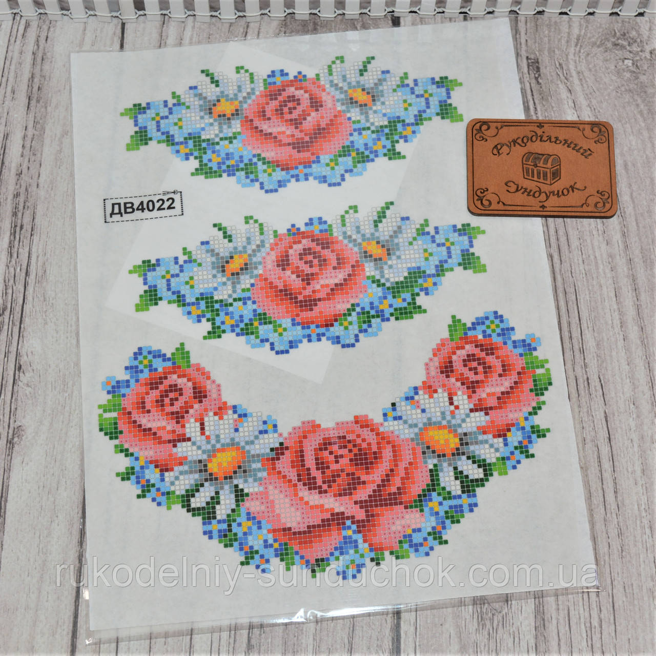 Наліпка під вишивку ДВ-4022, фото 1