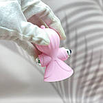 Присоска для сосків з вібрацією Wo-sex kitty з віброкулею 10 режимів, 1 шт. Рожевий, фото 5