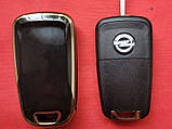 Чохол для ключа Опель TPU Black and Gold Суперякість, фото 3