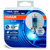 Комплект галогенных ламп OSRAM Cool Blue Boost PLUS 62193CBB-HCB H4 100/90W 12V P43T TopShop