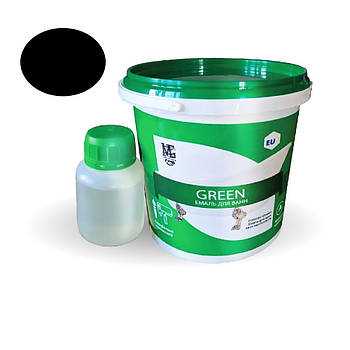 Емаль для ванн Green, BLACK глянець 1.5-1.7м