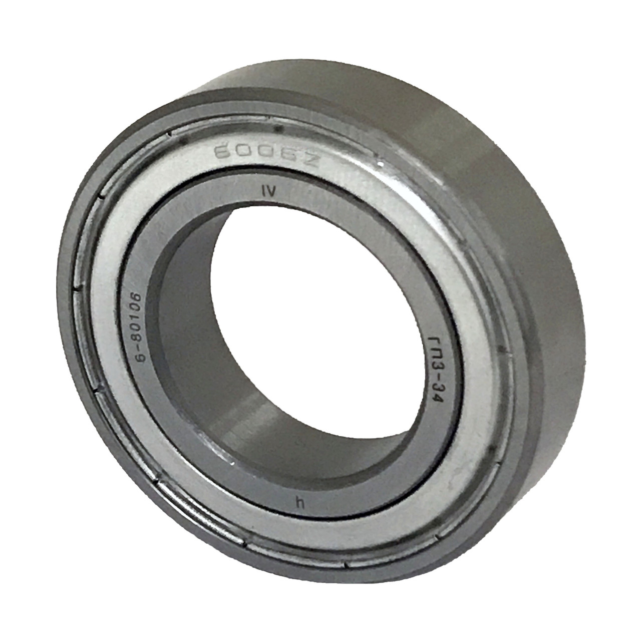 Підшипник 6-80106С17 (6006 ZZ/P6) ГПЗ-34 30*55*13
