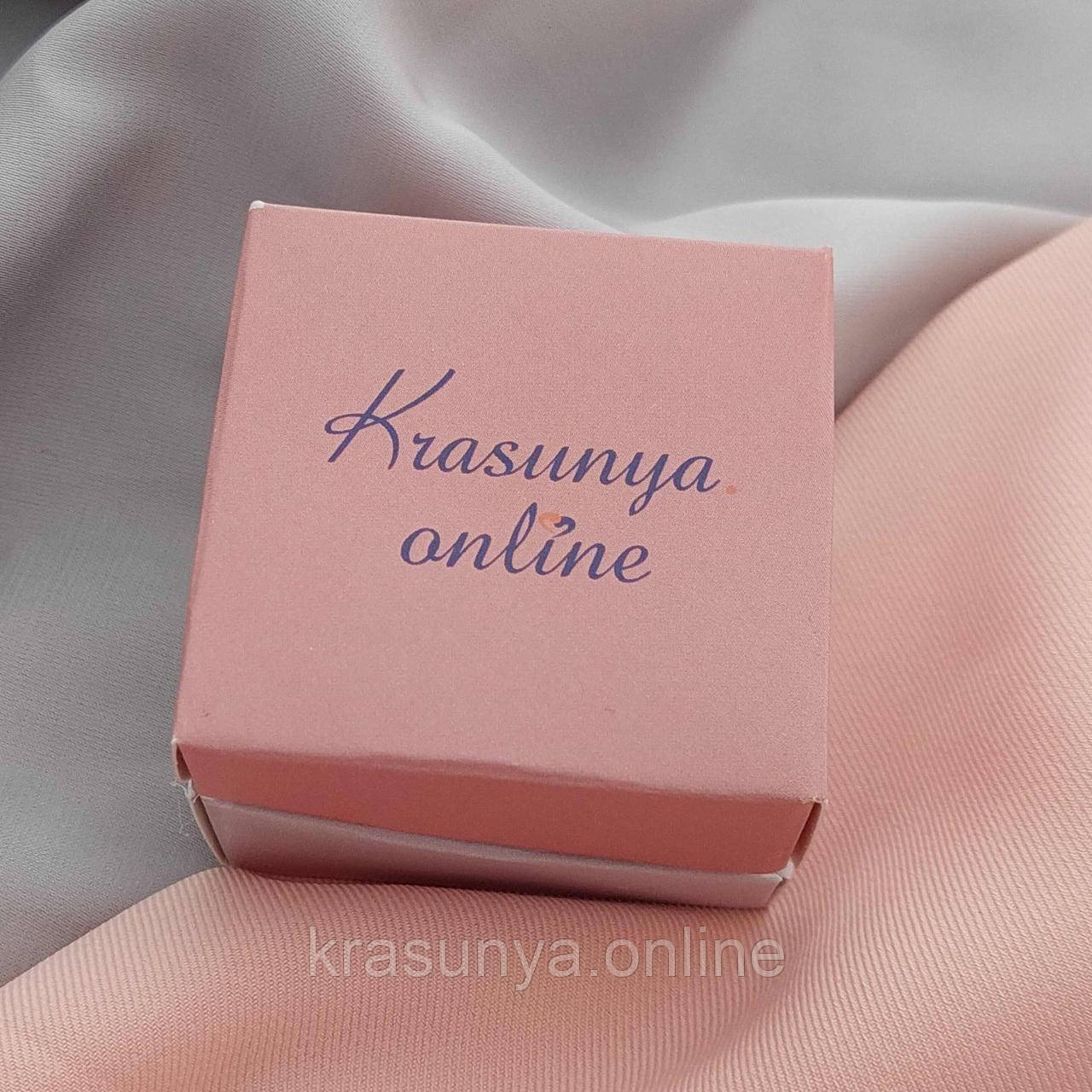 Подарункова картонна коробочка для ювелірних виробів