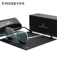 Женские поляризационные солнцезащитные очки KINGSEVEN N7822 Clear Blue