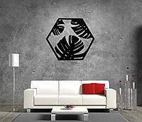 Декоративное настенное Панно «Листья пальмы» Декор на стену, картина на стену, 3D панно, подарок