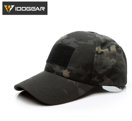 Кепка Idogear бейсболка військова тактична чорний мультикам, розмір one size, колір камуфляж, фото 1