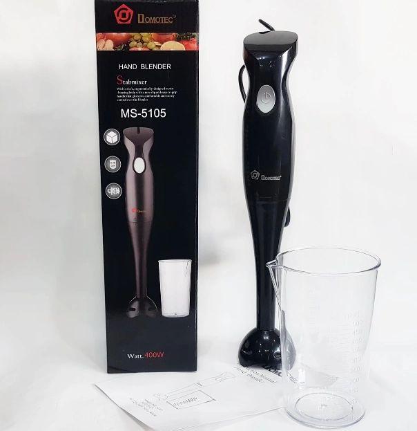 Блендер Domotec MS-5105 400 W занурювальний з чашею 500ml
