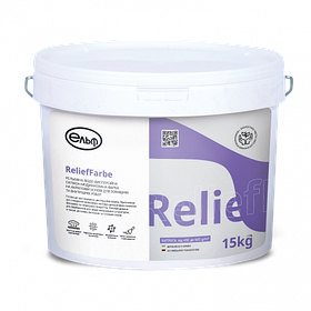 Рельєфна фарба Ельф Relief Farbe силікон модифікована 15кг