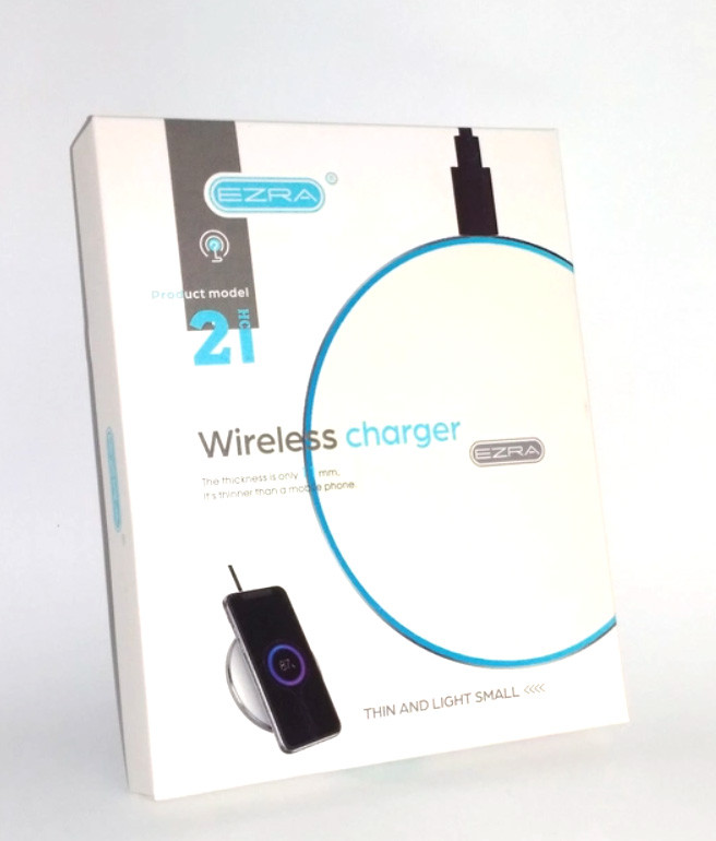 Бездротовий зарядний пристрій Wireless Charger Ezra HC-21