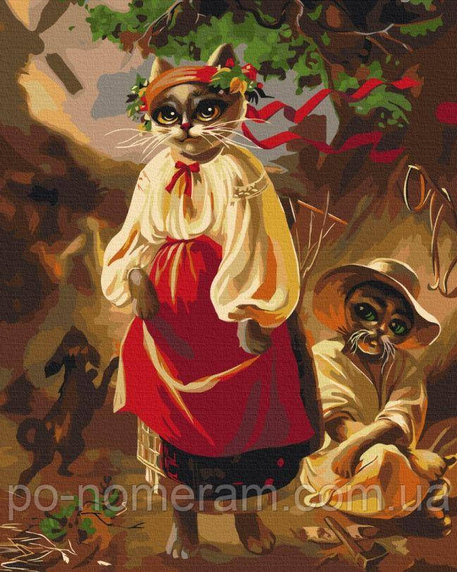 Розмальовки за номерами BrushMe Котерина ©Маріанна Пащук (BSM-B53663) 40 х 50 см