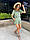 Жіночий літній костюм з льону новинка 2023, фото 2