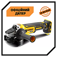 Аккумуляторная угловая шлифмашина DeWALT DCG405N (без АКБ и ЗУ) Топ 3776563