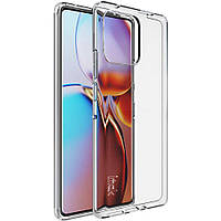 Силиконовый (TPU) чехол IMAK UX-5 Series для Motorola Edge 40 Pro - Transparent