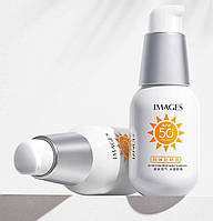 Сонцезахисний крем для обличчя Images Refreshing Breathable Sunscreen SPF 50+ PA+++, з вітаміном Е, 35 мл
