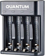 Зарядное устройство Quantum QM-BC3040 для Lithium 1.5V акум. AA/AAA 4-slot (USB)