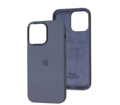 Чохол для IPhone New Silicone Case Lavender Gray